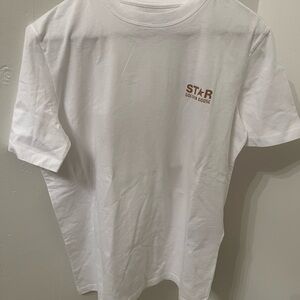 Golden Goose White Short Sleeve Tee